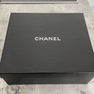 Chanel Sneaker Box with Dustbags and Chanel Laces